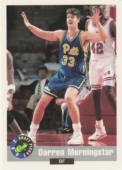 #53 Darren Morningstar - Pittsburgh Panthers - 1992 Classic Draft Basketball