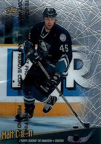 #53 Matt Cullen - Anaheim Mighty Ducks - 1998-99 Finest Hockey