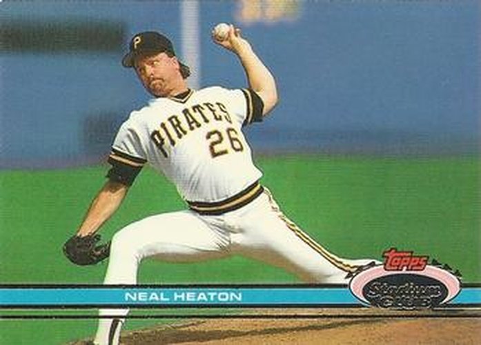 #53 Neal Heaton - Pittsburgh Pirates - 1991 Stadium Club Baseball