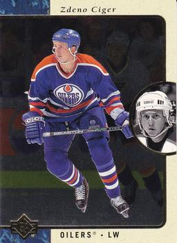 #53 Zdeno Ciger - Edmonton Oilers - 1995-96 SP Hockey