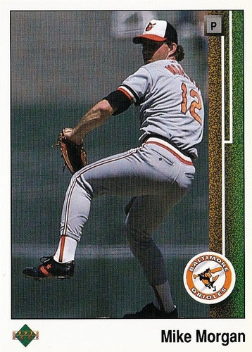 #653 Mike Morgan - Baltimore Orioles - 1989 Upper Deck Baseball