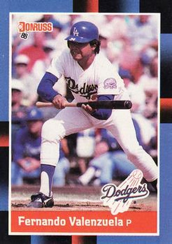 #53 Fernando Valenzuela - Los Angeles Dodgers - 1988 Donruss Baseball