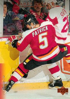 #53 James Patrick - Calgary Flames - 1995-96 Upper Deck Hockey
