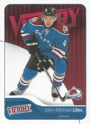 #53 John-Michael Liles - Colorado Avalanche - 2011-12 Upper Deck Victory Hockey