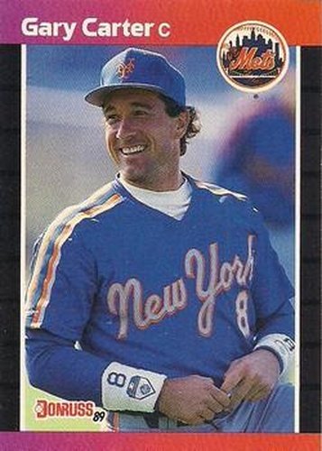 #53 Gary Carter - New York Mets - 1989 Donruss Baseball