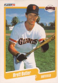 #53 Brett Butler - San Francisco Giants - 1990 Fleer USA Baseball