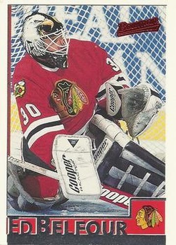 #53 Ed Belfour - Chicago Blackhawks - 1995-96 Bowman Hockey