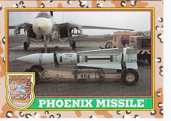 #53 Phoenix Missile - 1991 Topps Desert Storm