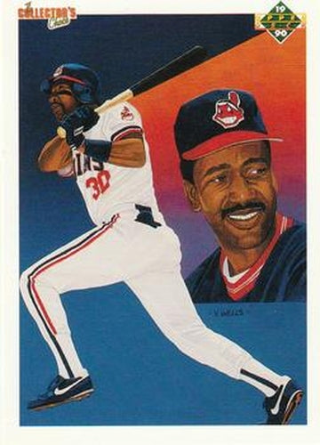 #53 Joe Carter - Cleveland Indians - 1990 Upper Deck Baseball