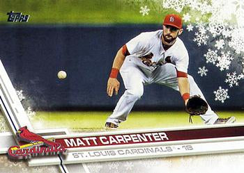 #HMW53 Matt Carpenter - St. Louis Cardinals - 2017 Topps Holiday Baseball
