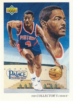 #53 Joe Dumars - Detroit Pistons - 1992-93 Upper Deck Basketball