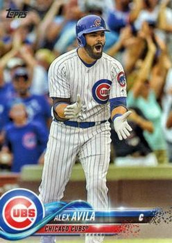 #53 Alex Avila - Chicago Cubs - 2018 Topps Baseball