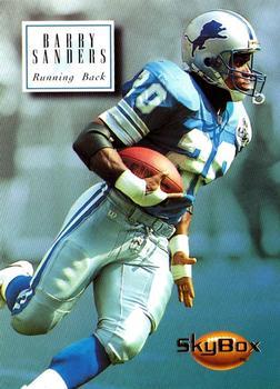 #53 Barry Sanders - Detroit Lions - 1994 SkyBox Premium Football