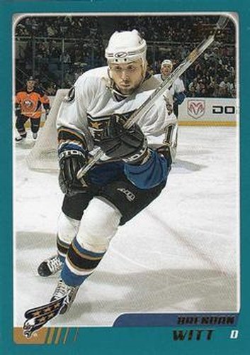 #53 Brendan Witt - Washington Capitals - 2003-04 Topps Hockey