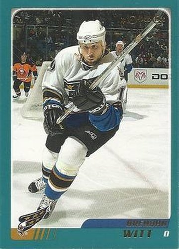 #53 Brendan Witt - Washington Capitals - 2003-04 O-Pee-Chee Hockey