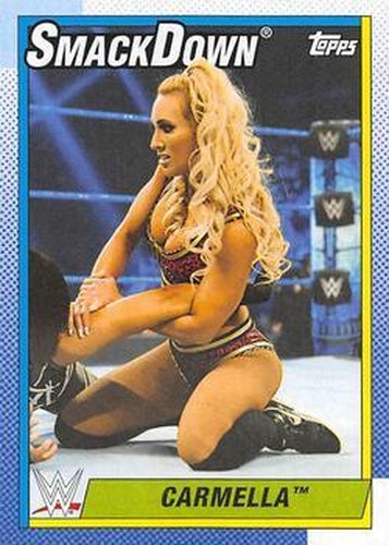 #53 Carmella - 2021 Topps Heritage WWE Wrestling