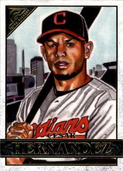 #53 Cesar Hernandez - Cleveland Indians - 2020 Topps Gallery Baseball