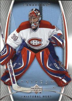 #53 Cristobal Huet - Montreal Canadiens - 2007-08 Upper Deck Trilogy Hockey