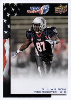 #53 D.J. Wilson - USA - 2014 Upper Deck USA Football