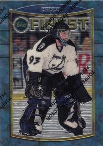 #53 Daren Puppa - Tampa Bay Lightning - 1994-95 Finest Hockey
