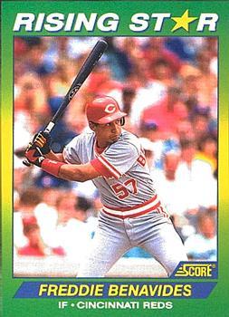 #53 Freddie Benavides - Cincinnati Reds - 1992 Score 100 Rising Stars Baseball