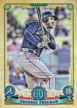 #53 Freddie Freeman - Atlanta Braves - 2019 Topps Gypsy Queen Baseball