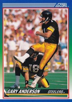 #53 Gary Anderson - Pittsburgh Steelers - 1990 Score Football