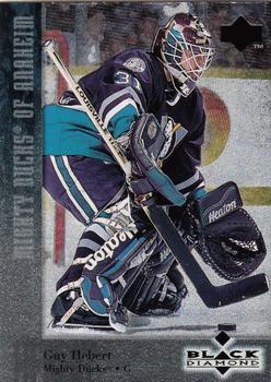 #53 Guy Hebert - Anaheim Mighty Ducks - 1996-97 Upper Deck Black Diamond Hockey
