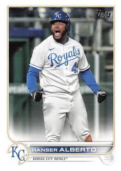 #53 Hanser Alberto - Kansas City Royals - 2022 Topps Baseball