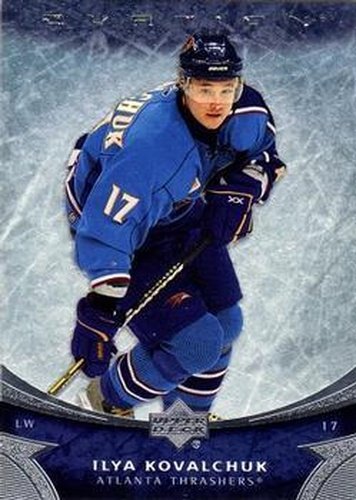 #53 Ilya Kovalchuk - Atlanta Thrashers - 2006-07 Upper Deck Ovation Hockey