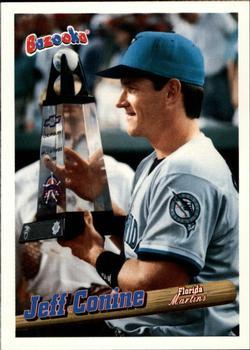 #53 Jeff Conine - Florida Marlins - 1996 Bazooka Baseball