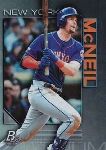 #53 Jeff McNeil - New York Mets - 2020 Bowman Platinum Baseball