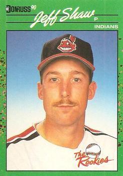 #53 Jeff Shaw - Cleveland Indians - 1990 Donruss The Rookies Baseball