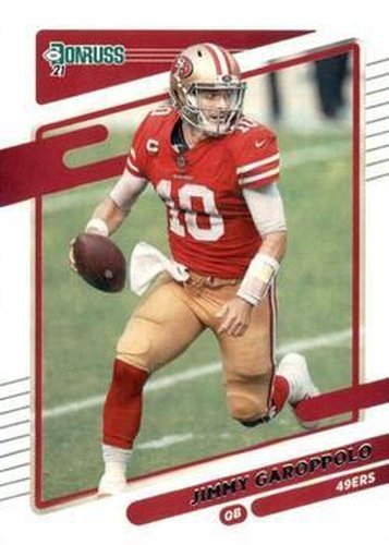 #53 Jimmy Garoppolo - San Francisco 49ers - 2021 Donruss Football