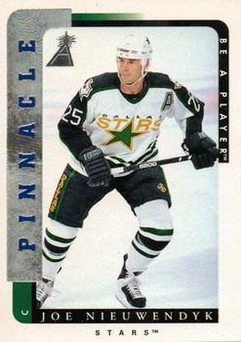 #53 Joe Nieuwendyk - Dallas Stars - 1996-97 Pinnacle Be a Player Hockey