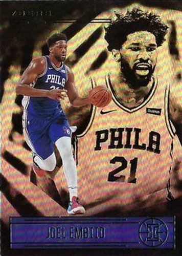 #53 Joel Embiid - Philadelphia 76ers - 2020-21 Panini Illusions Basketball
