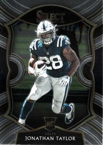 #53 Jonathan Taylor - Indianapolis Colts - 2020 Panini Select Football