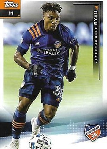 #53 Joseph-Claude Gyau - FC Cincinnati - 2021 Topps MLS Soccer