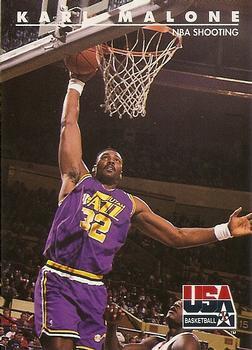 #53 Karl Malone - USA - 1992 SkyBox USA Basketball