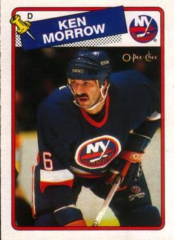 #53 Ken Morrow - New York Islanders - 1988-89 O-Pee-Chee Hockey