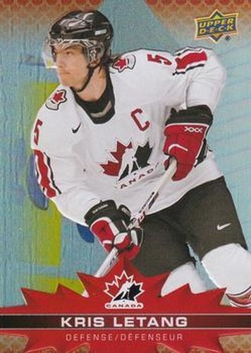 #53 Kris Letang - Canada - 2021-22 Upper Deck Tim Hortons Team Canada Hockey