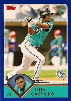 #53 Luis Castillo - Florida Marlins - 2003 Topps Baseball