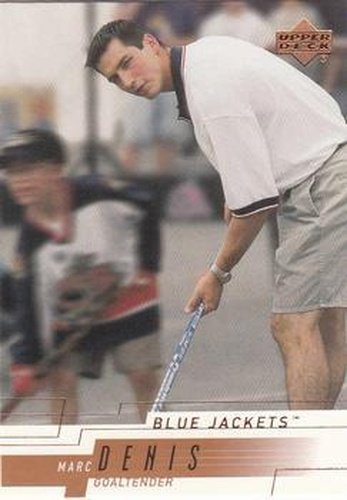 #53 Marc Denis - Columbus Blue Jackets - 2000-01 Upper Deck Hockey