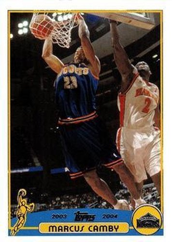 #53 Marcus Camby - Denver Nuggets - 2003-04 Topps Basketball