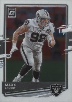 #53 Maxx Crosby - Las Vegas Raiders - 2020 Donruss Optic Football