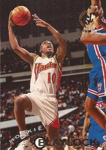 #53 Mookie Blaylock - Atlanta Hawks - 1994-95 Stadium Club Basketball