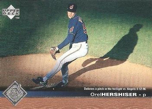 #53 Orel Hershiser - Cleveland Indians - 1997 Upper Deck Baseball