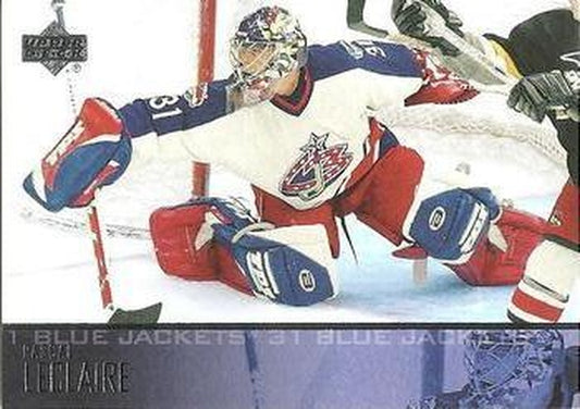 #53 Pascal Leclaire - Columbus Blue Jackets - 2003-04 Upper Deck Hockey
