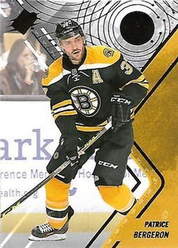 #53 Patrice Bergeron - Boston Bruins - 2015-16 SPx Hockey