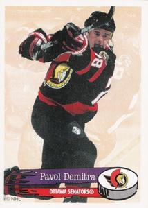 #53 Pavol Demitra - Ottawa Senators - 1995-96 Panini Hockey Stickers
